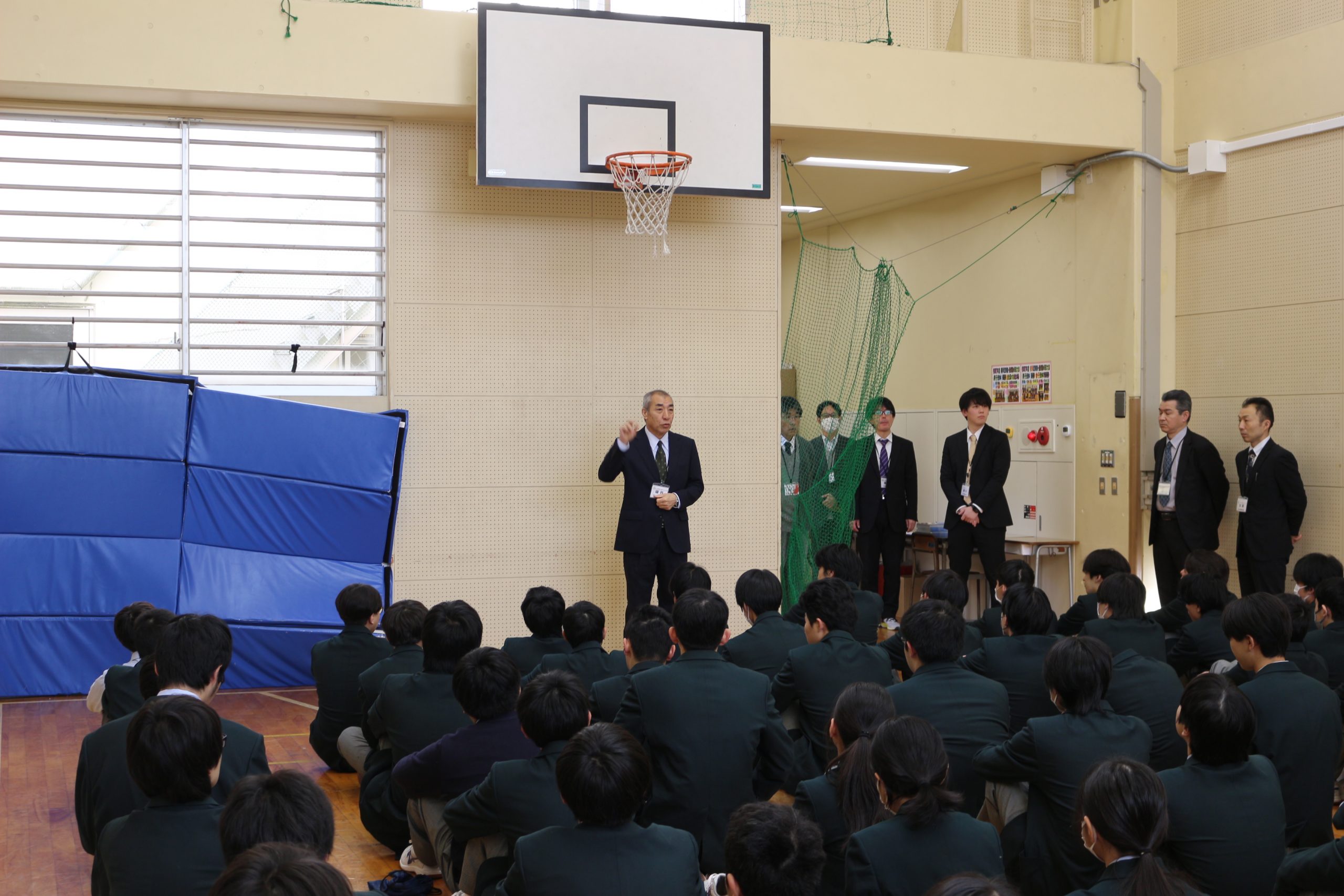 【終業式】冬休み前に終業式を実施しました。